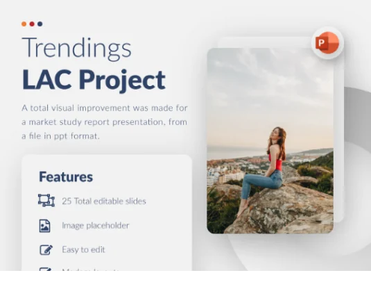 Selected slides from a regional trends presentation